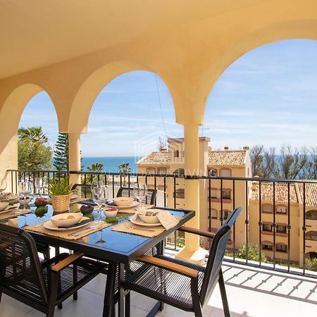 Panoramic Sea Views And Direct Access To The Beach From The Community In Torrenueva Lejlighed Málaga Eksteriør billede