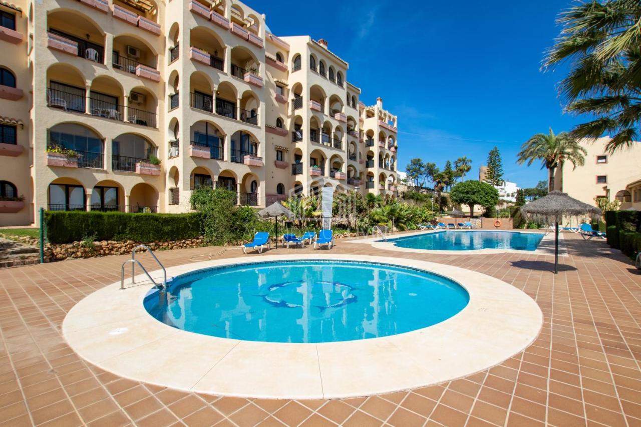 Panoramic Sea Views And Direct Access To The Beach From The Community In Torrenueva Lejlighed Málaga Eksteriør billede